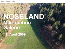Tablet Screenshot of noseland.ch
